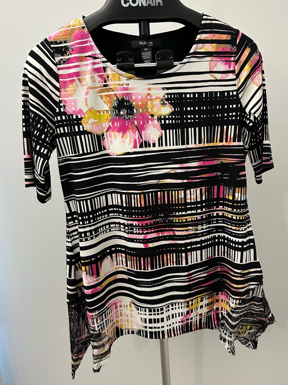 Style & Co Short Sleeve Blouse